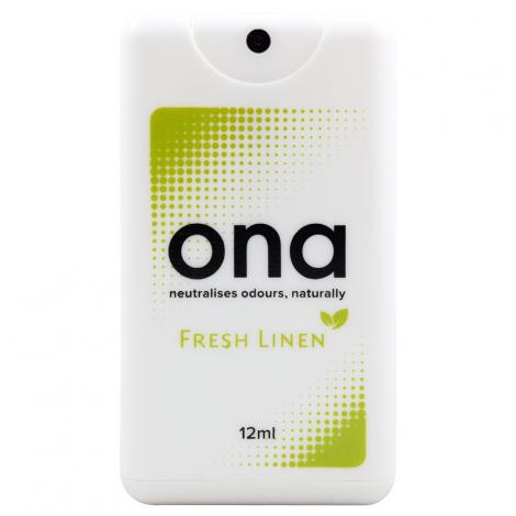 Нейтрализатор запаха ONA Spray Card 12ml (Fresh Linen)