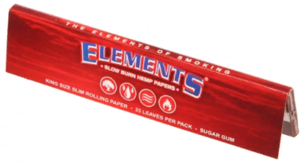 Папиросная Бумага ELEMENTS KS slim RED Папиросная Бумага ELEMENTS KS slim RED