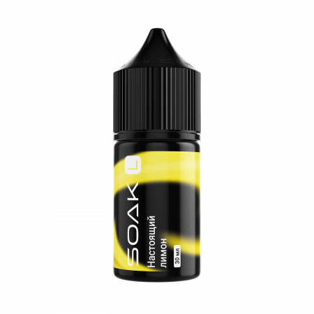 Жидкость SOAK L 30ml 20mg (Настоящий лимон, Light)