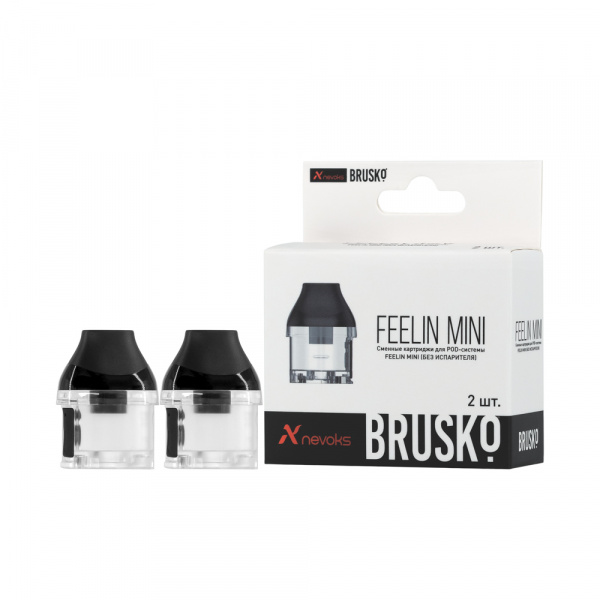 Картридж Brusko FEELIN MINI 2мл (без испарителя) 1/2 Картридж Brusko FEELIN MINI 2мл (без испарителя) 1/2