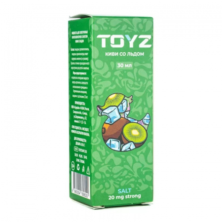 Жидкость Toyz 30ml 20mg Strong (Kiwi Ice (Киви со льдом), Hard)