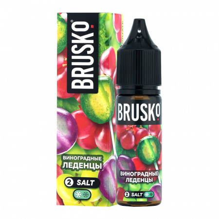 Жидкость Brusko Chubby salt 35ml 20mg (№5) 2ultra (Виноградные леденцы, Hard)