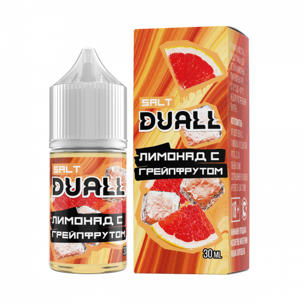 Жидкость Duall salt 30ml LIGHT 20mg (Лимонад с Грейпфрутом, Light)