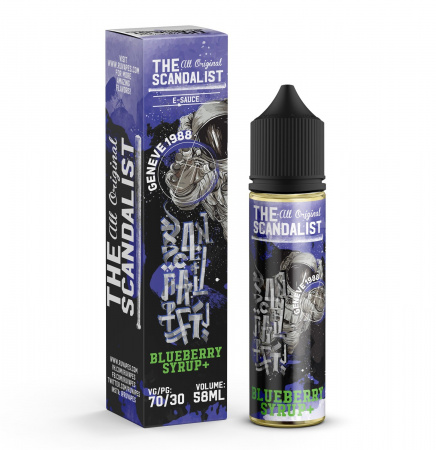 Жидкость The Scandalist 58ml 0mg (Geneve 3000 (Чернично-смородиновый лимонад))