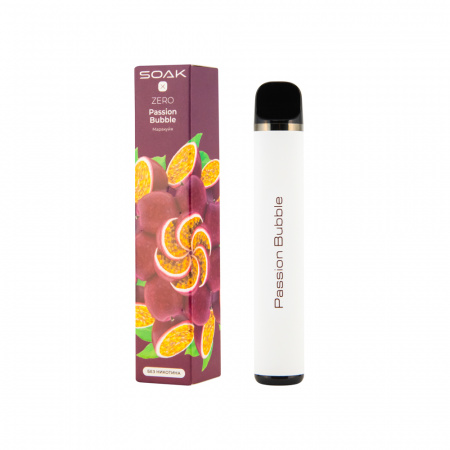 SOAK X ZERO 1500тяг (Passion Bubble (Маракуйя), 1500 тяг)