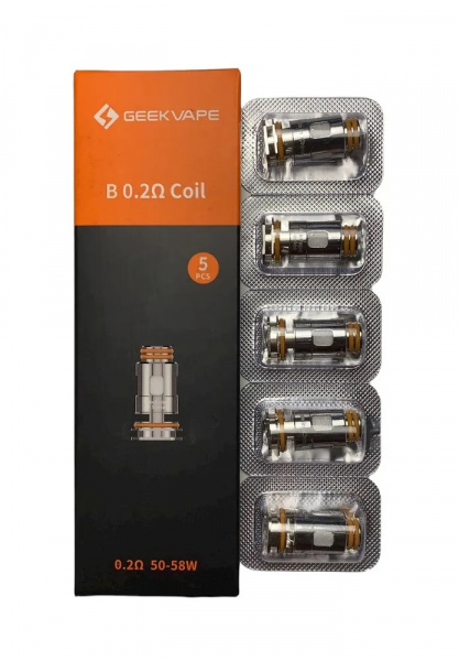 Испаритель GeekVape Aegis Boost (Plus)/ Hero B Coil 0.2ohm 1/5 Испаритель GeekVape Aegis Boost (Plus)/ Hero B Coil 0.2ohm 1/5
