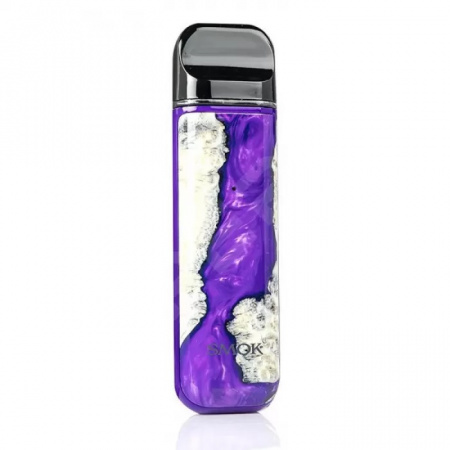 POD-система SMOK Novo 2 Pod Kit (Purple Stabilizing Wood -Фиолетовое дерево, 800 mAh, 25 W, 2 мл, Датчик затяжки)