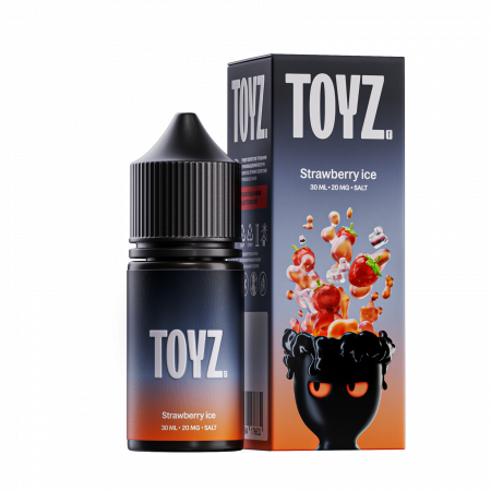 Жидкость Toyz 30ml 20mg (Strawberry ice (Клубника со льдом), Light)