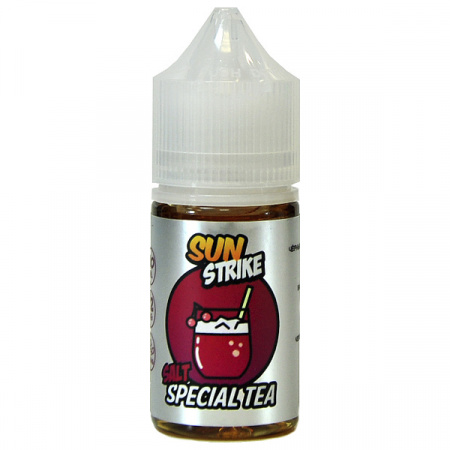 Жидкость Sun Strike salt 30ml 20mg (Specail Tea (Холодный чай с черешней и ванилью), Light)