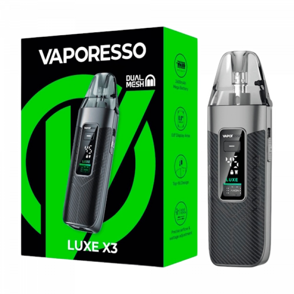 POD-cистема Vaporesso Luxe X3 (Carbon Black)