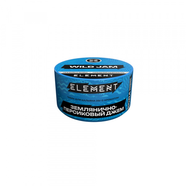 Element (Вода) 25г (Wild Jam (Землянично персиковый джем), Средний)