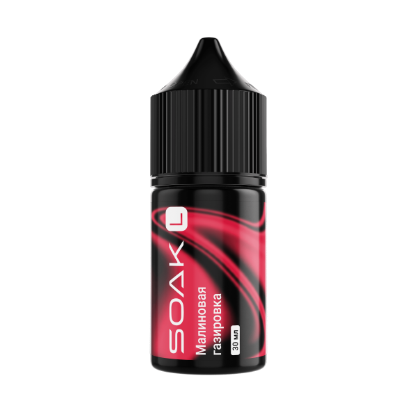 Жидкость SOAK L 30ml 20mg (Малиновая Газировка, Light)