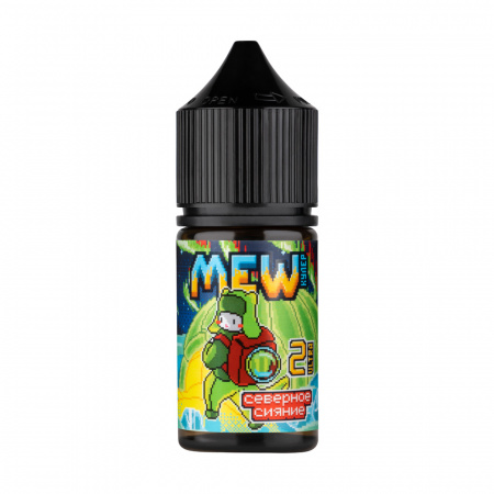 Жидкость Mew salt 30ml 2 ultra (50mg) (Северное сияние (Арбузный фреш со льдом), Hard)