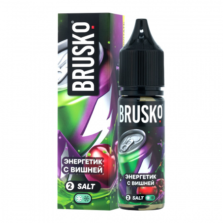 Жидкость Brusko Chubby salt 35ml 20mg (№5) 2ultra (Энергетик с вишней, Hard)