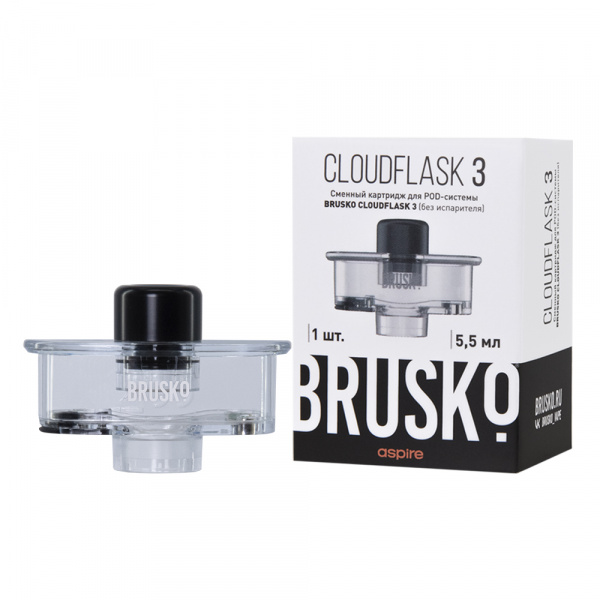 Картридж Brusko CLOUDFLASK 3, 5,5 мл 1/1 Картридж Brusko CLOUDFLASK 3, 5,5 мл 1/1