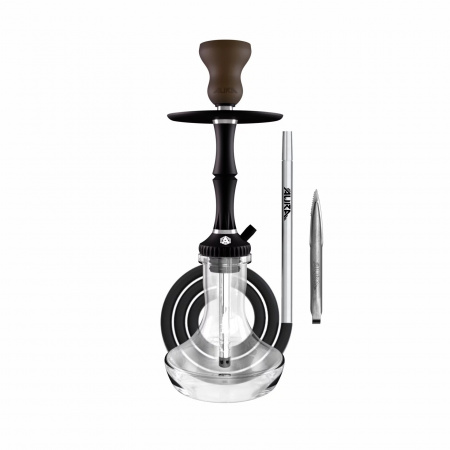 Aura GEAR mini (Шахта,колба,чаша,шланг,щипцы,мундштук) (Black)